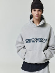 Heavy Fleece 90s Hoodie