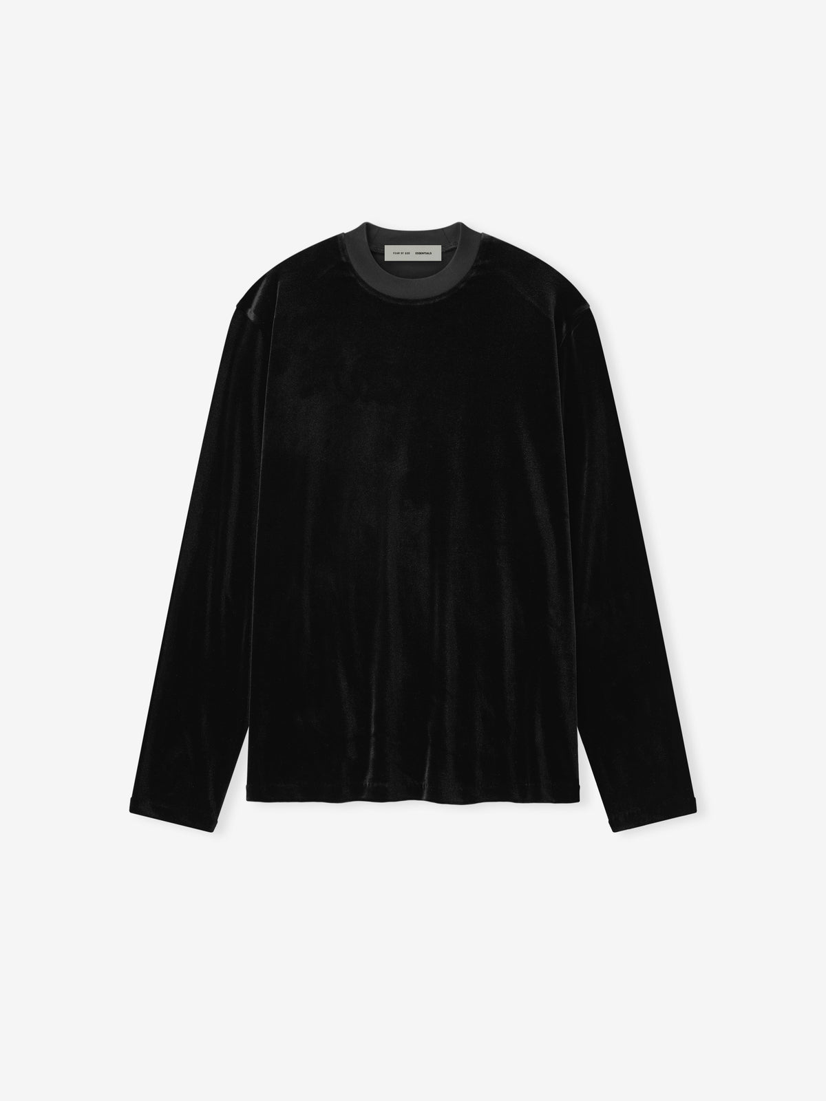 Womens Velour Classic Long Sleeve Tee